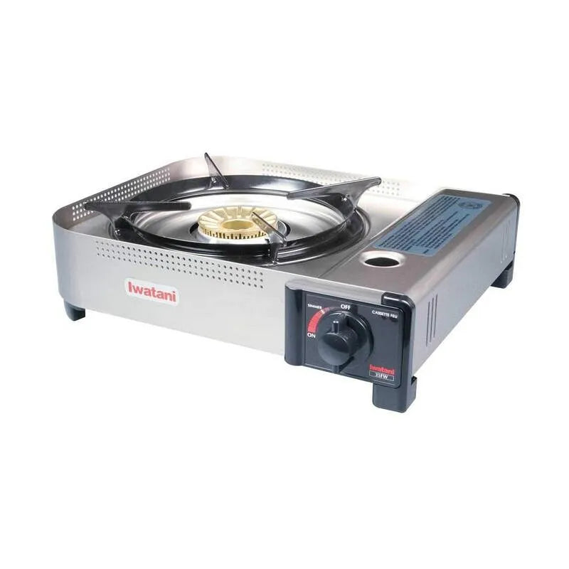 Gas Kochfeld 1-Burner, 13 in., Edelstahl, versiegelte Verbrennungsgegenplatte Kochfläche