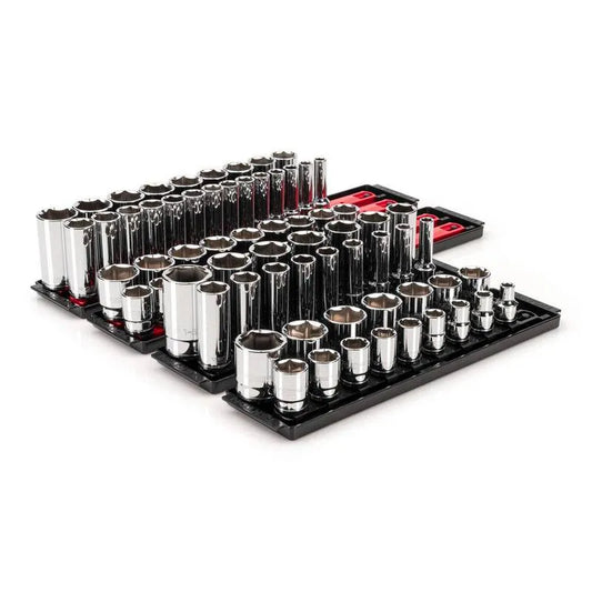 Point Steckschlüsselsatz 6-Point, 1/2 in., 8 in., 16 in., 10 mm, 32 mm, 78 Teile
