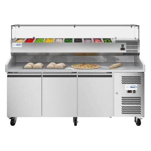 Kühlschrank, Edelstahl, Commercial-Grade Design, 80 in.