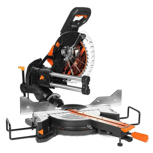 Gehrungssäge, Dual Bevel Sliding Compound Gehrungssäge mit LED Cutline, 10 in.
