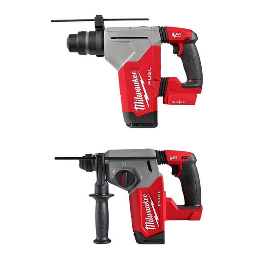 Milwaukee FUEL 18V M18, kabellos Design, 1-1/8 in., 1 in., SDS-PLUS Bohrhammer, bürstenlos