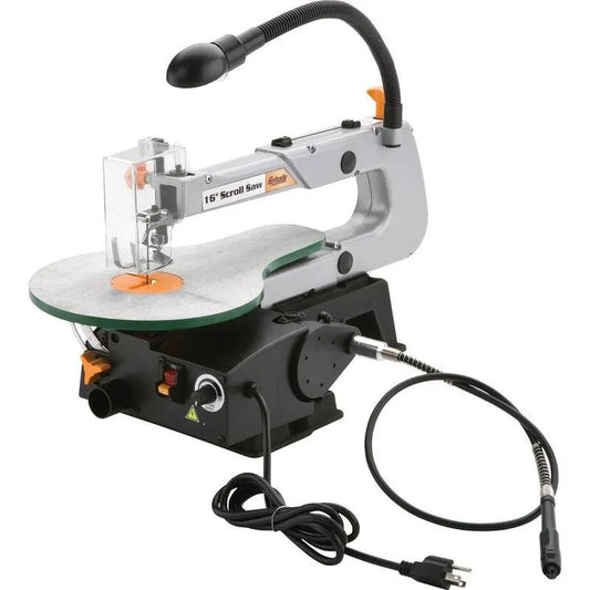 Scroll Saw, 16, Flexible Shaft Grinder, Precision Wood Cutting Machine