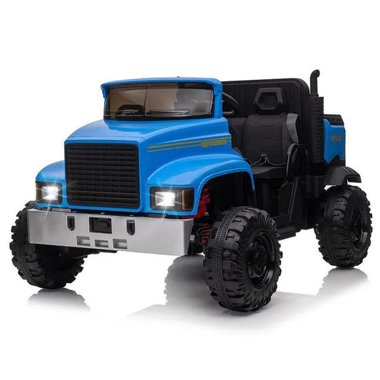 Led Licht 2-Seater, 24V, kabellos Design, Fernbedienung, 2-Seater Fahrt auf Traktorauto, High / Low Stufen, Blue