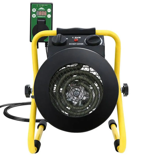 1500 Watt tragbarer elektrischer Ventilator mit Themostat, schnelles Aufwärmen, 1500 Watts