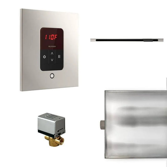 Basic Butler Linear Package Square poliert Nickel, Mr. Steam