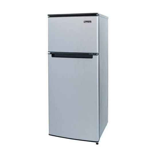 Magic Chef Kühlschrank, 4, 5 cu. ft, Gefrorene Lebensmittel-Lagerung, 4.5 cu. ft, Edelstahl, Minikühlschränke