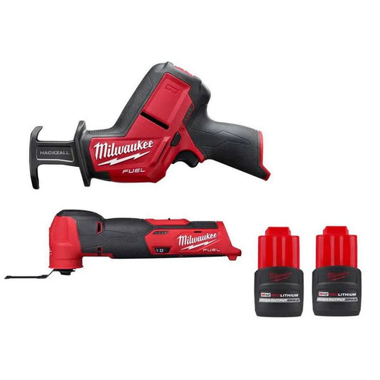 Milwaukee FUEL 12V M12, kabellos Design, M12 CP 2, 5 Ah Batterien, bürstenlos, 2.5 Ah
