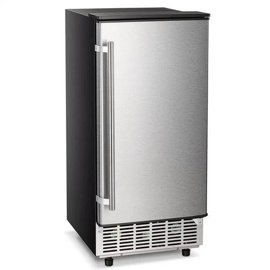 Oder eingebaute Premium Compact Ice Machine, 15 in., Edelstahl, kompaktes tragbares Design
