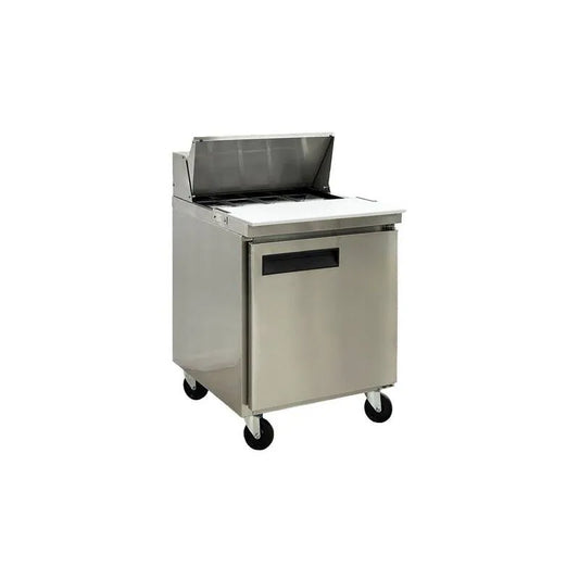Kommerzieller Sandwich Prep Tisch ESP29, 29 in., 6. 56 cu ft, Edelstahl, Commercial-Grade Design, 6.56 cu. ft