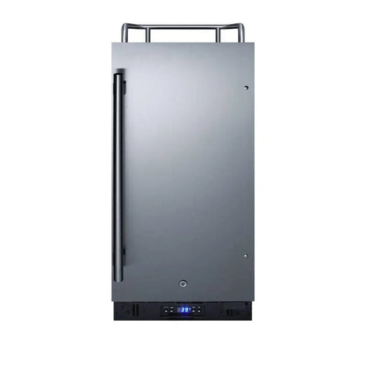 Summit Appliance, Eingebauter 1/6 Kegerator Bier Spender, Edelstahl, Kühler für den Kraftstoffverbrauch