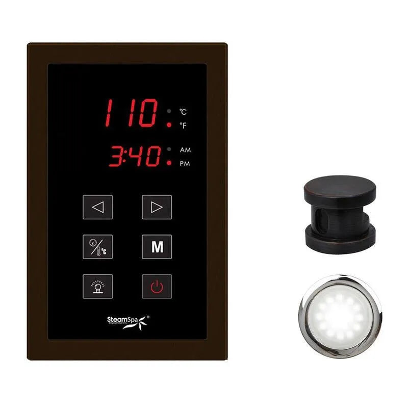 Indulgence Touch Panel Steuerung Kit, Touch Panel Steuerung Kit in Öl gerieben Bronze