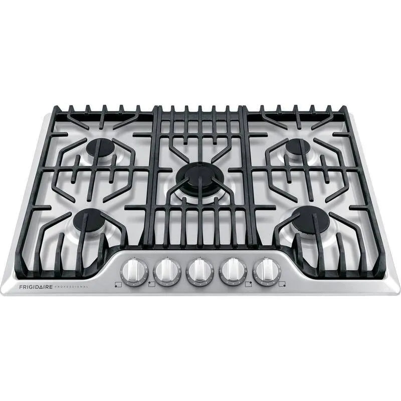 Frigidaire Gas Kochfeld, 30 in., 5 Burner, Edelstahl