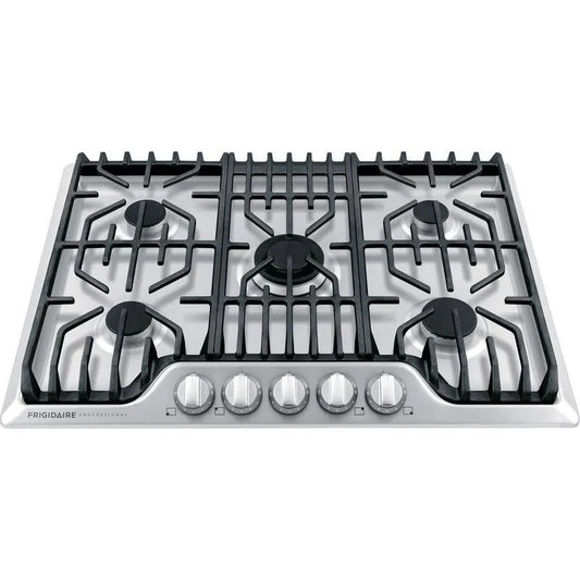 Frigidaire Gas Kochfeld, 30 in., 5 Burner, Edelstahl
