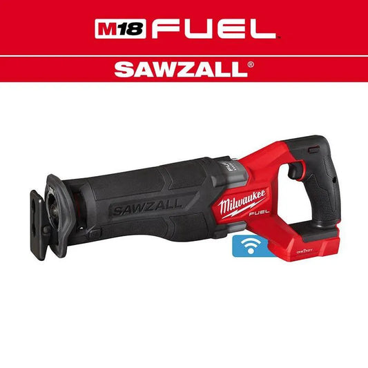 Milwaukee KEY 18V M18, kabellos Design, Werkzeug-Only, M18 KEY 18V Lithium-Ionen-Bürste ohne kabellos SAWZALL Reziprokierende Säge, Rot, die sich gegenseitig bewegen