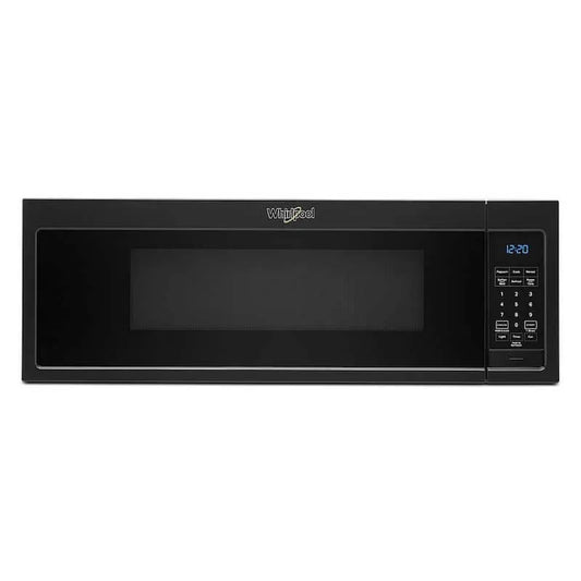 Whirlpool, 1, 1 cu. ft. Über der Reichweite Mikrowelle in Schwarz, 1.1 cu. ft