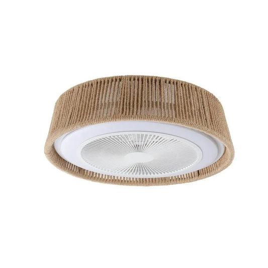 Deckenventilator, App Steuerung, 21 in., Fernbedienung / APP Steuerung, Innenbereich, Brown, Dimmable