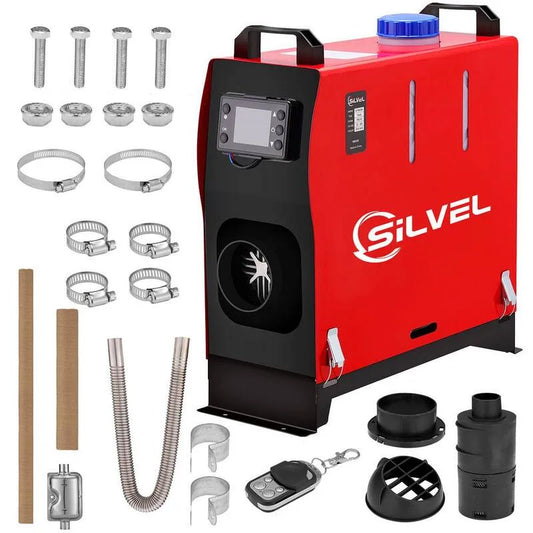 12-Volt, Fernbedienung, 27297 BTU, Diesel, Heizung 27297 BTU Parkheizung mit LCD-Schalter