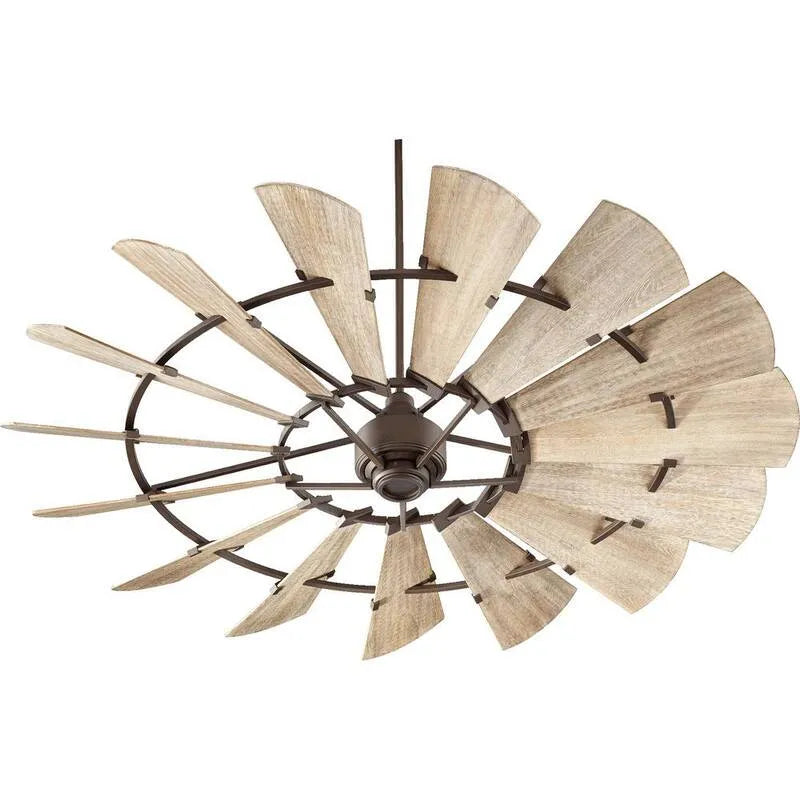 Deckenventilator, 72 in., Innen-, Bronze-, ferngesteuerte Luftzirkulation