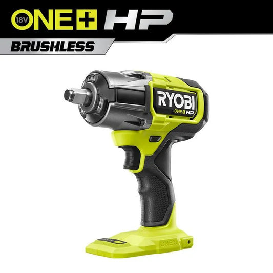 RYOBI 4-Mode, kabellos Design, 18V, 1/2 in., Werkzeug Only, Schlagschrauber, bürstenlos
