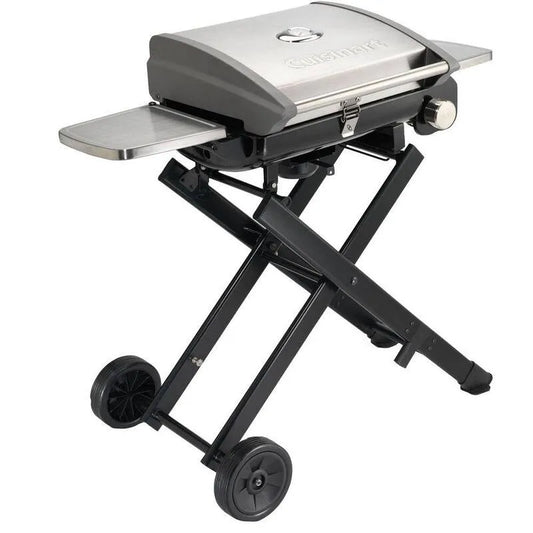 Cuisinart Roll-Away Portable Garten Propan Gasgrill, Kompakt Portable Design, Flüssigpropan