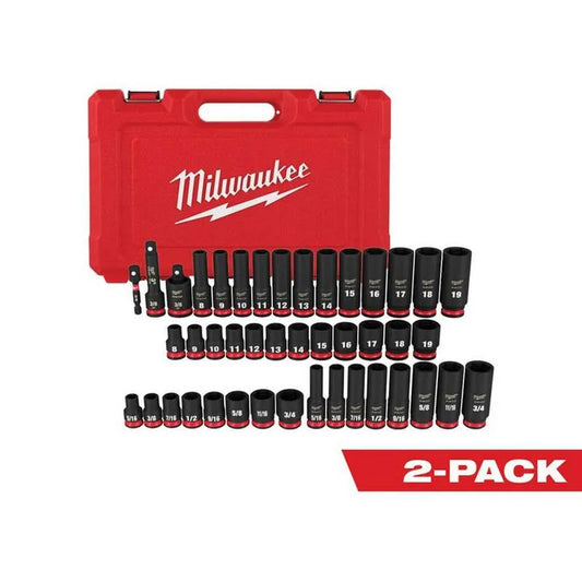 Milwaukee 86 Teile Point Kraft-Steckschlüsselsatz, 3/8 in.