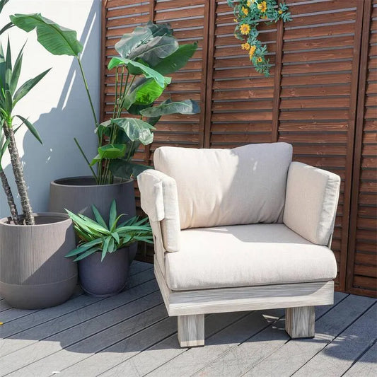 Sofa, Aluminium, Garten, Politik, Beige, Wohnzimmersitz
