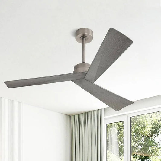 Deckenventilator 3-Blades, 52 in., Ohne Licht, Nickel, ferngesteuerte Luftzirkulation