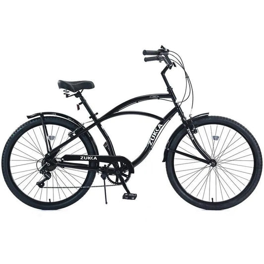 7-Stufen, 26 in., Garten, 7-Stufen Beach Cruiser Adult Bike, Schwarz Garden & Garten 26 in. Beach Cruiser Adult Bike