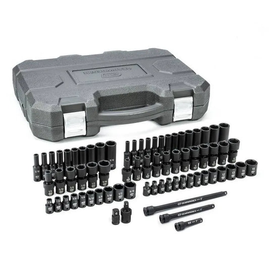71 Teile 6-Point Deep Universal Kraft-Steckschlüsselsatz 6-Punkt, 1/4 in., 71-Stück