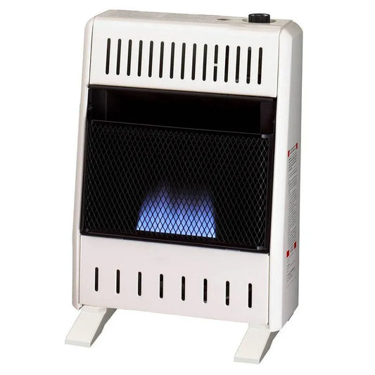 Raumheizer ML100HBA-B, 10000 BTU, Flüssigpropan, Ventless Design, Modell # ML100HBA-B, manuelle Steuerung, Blau, 10,000 BTU
