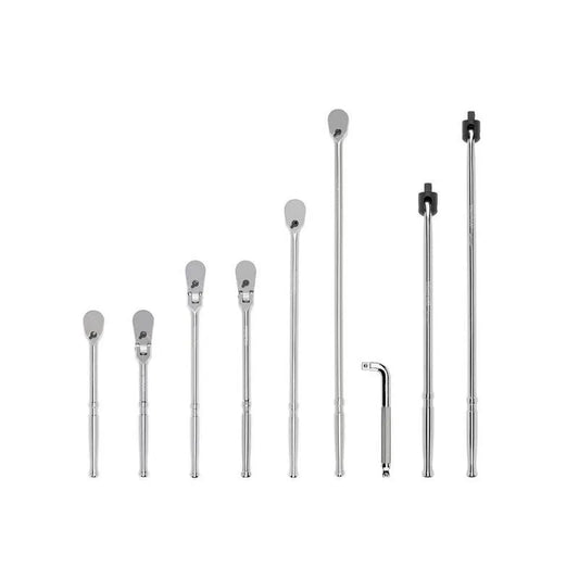 Breaker Bar Set 9 Teile, 1/2 in., L-Handle und Breaker Bar Set 9 Teile, Drive Ratchet