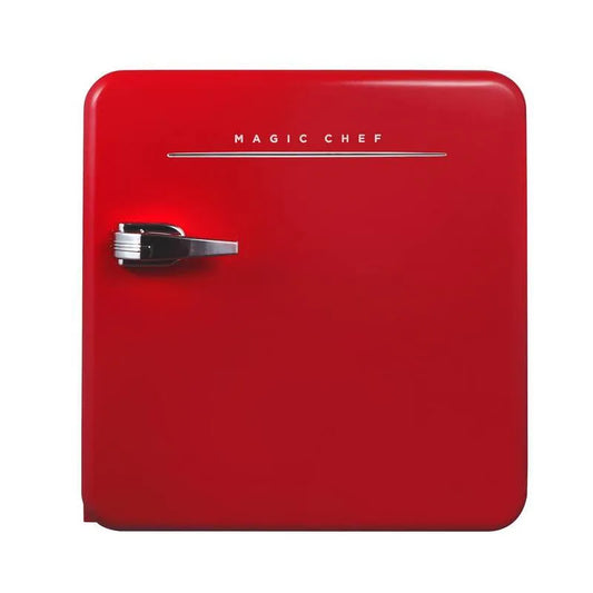 Magic Chef Kühlschrank, 17. 5 in., 1. 6 cu. ft, Ohne Gefrierschrank, Rot, 17.5 in, 1.6 cu. ft