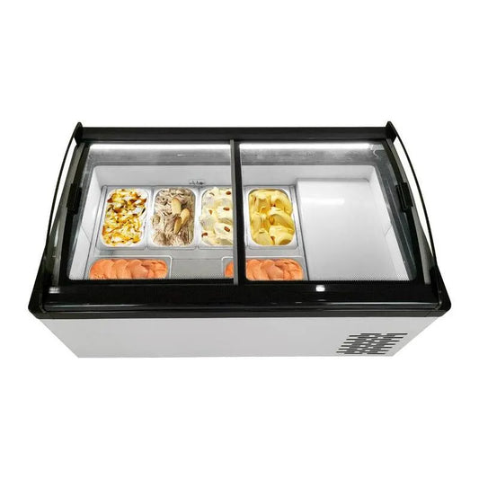 Gefrierschrank, 43 in., 6. 36 cu. ft, LED-Licht, Hart, Brust, Weiß, 6.36 cu.ft