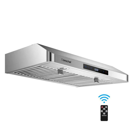 Dunstabzugshaube 700CFM, 30 in., Touch Controls, Edelstahl, LED-Leuchten, Unterschrank