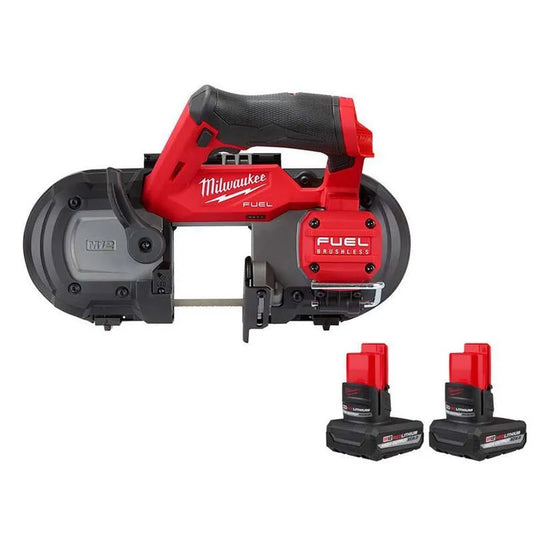 Milwaukee 2-Pack, 12V, kabellos Design, kompakte, tragbare Bauweise, M12, 5 Ah